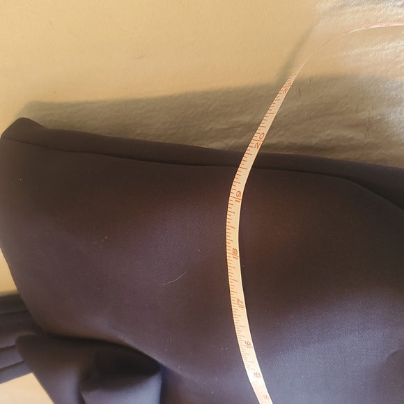 Stella & Dot Elegant Navy and Pink/Purple Bow Big Zippered Many Pockets Tote Bag - Picture 8 of 10